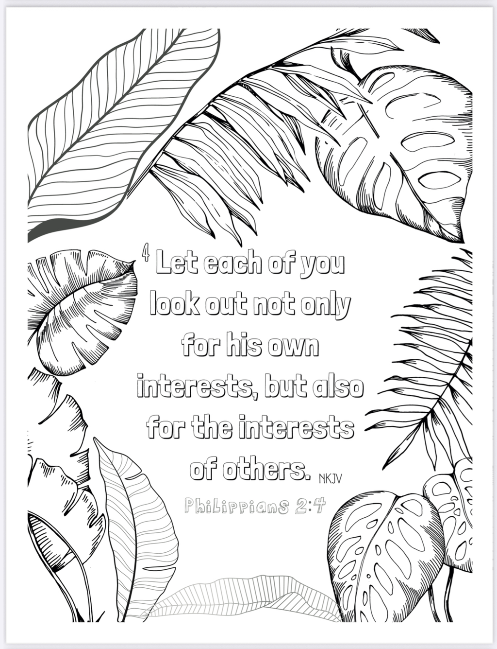 Bible Color Therapy - Coloring Book - Philippians