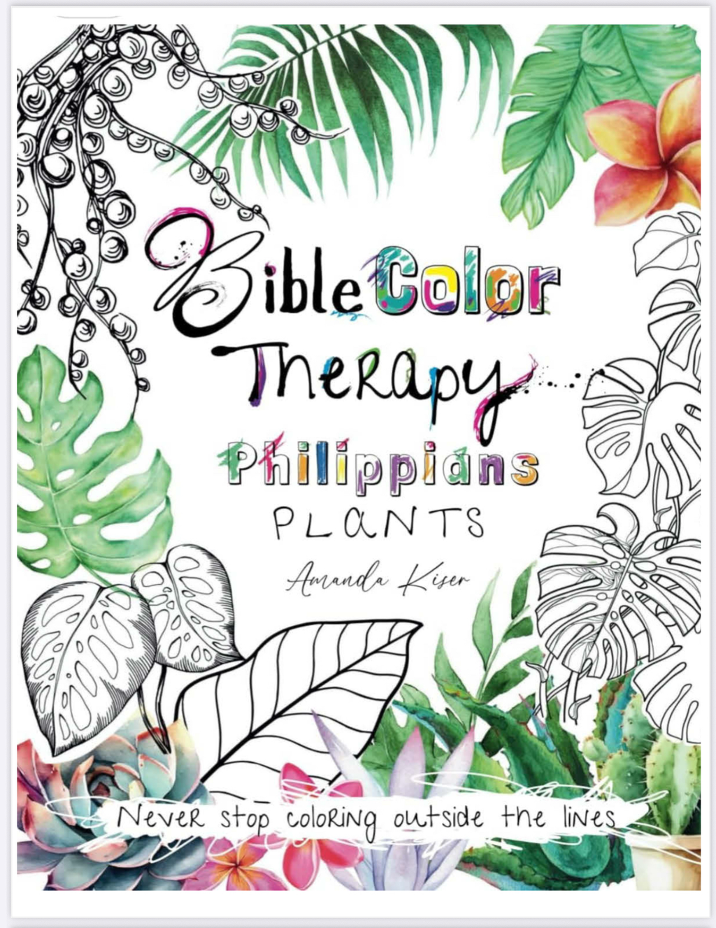 Bible Color Therapy - Coloring Book - Philippians
